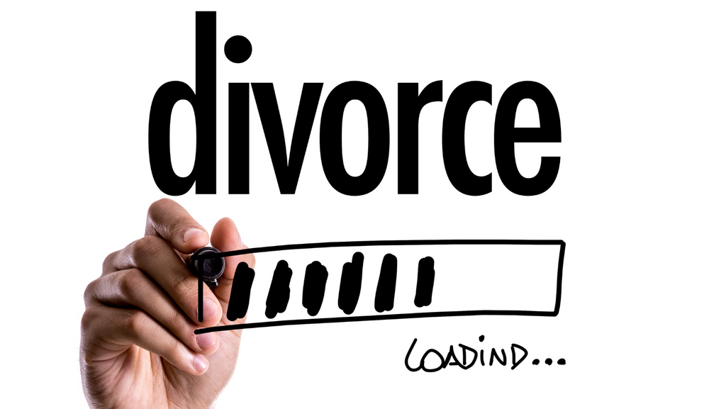 divorce written with marker digital loading  advice